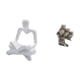 thumbnail image 5 of Figura de pensador abstracto,Estatua de pensador abstracto,decoración para el hogar,Figura humana decorativa para oficina,coleccionable,Figuras de búho,Figuras de búho,animales, 5 of 8