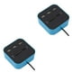 thumbnail image 1 of Methold USB Hub ABS Suministros de teléfono de apariencia pequeña Práctico Lector de tarjetas de múltiple Accesorios de computadora azul 2piezas, 1 of 6