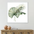 thumbnail image 2 of Designart 'Tropical Bouquet With Banana Coconut and Palm Leaves' Traditional Framed Canvas Wall Art Print, 2 of 5