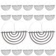 thumbnail image 4 of 50 almohadillas para extensiones de cabello, protectores térmicos para el cuero cabelludo., 4 of 8