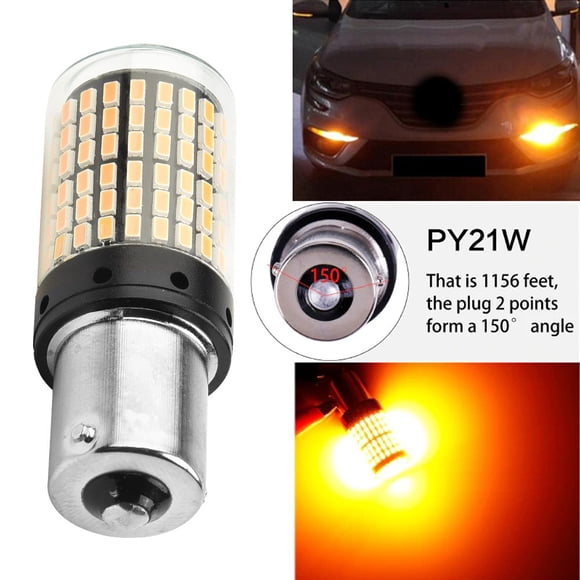 Bgsha BAU15S 7507 Car Turn Signal Light Canbus 3014 High Brightness Chip
