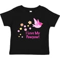 thumbnail image 3 of Inktastic I Love My Pawpaw Girls Toddler T-Shirt, 3 of 5