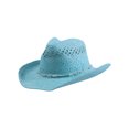 thumbnail image 1 of Top Headwear Outback Toyo Cowboy Hat Turquoise, 1 of 2