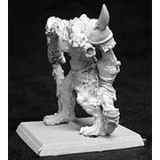 reaper miniatures uru, river troll chief #14044 reptus unpainted rpg mini figure