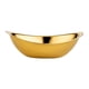 thumbnail image 2 of Ensaladera de acero inoxidable, cuenco decorativo, frutero de Metal irrompible, cuenco para aperitivos, para helado, postre, pastel, sopa, restaurante Oro Grande BLESIY tazón para servir ensalada, 2 of 8