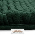 thumbnail image 3 of Clara Clark Bath Rug Chenille Bath Mat, Super Soft Absorbent Bathroom Rug Large, Hunter, 3 of 10