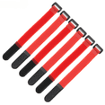 thumbnail image 1 of Attache-câble Canne à Pêche Antidérapante Boucle Inversée Ferme Rouge Accessoires de Support de Canne à Pêche Réutilisables Attaches Auto-Adhésives 20x500mm 80 Pcs, 1 of 5