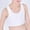 White, variant on iOPQO Women's Tanks Fashion Compression Chest Binder Women Sleeveless Vest Solid Short Tank Tops White S