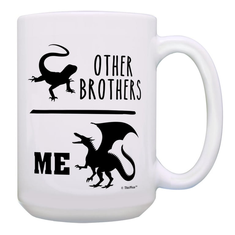 Creature Cups Mug White Ceramic Dragon Black Coffee Tea Cup