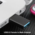 thumbnail image 1 of Convertidor USB 3.0 Adaptador extensor USB 3.0 F/M M/M F/F Conector USB A para PC Computadora Teléfono OTG JShteea Nuevo, 1 of 6