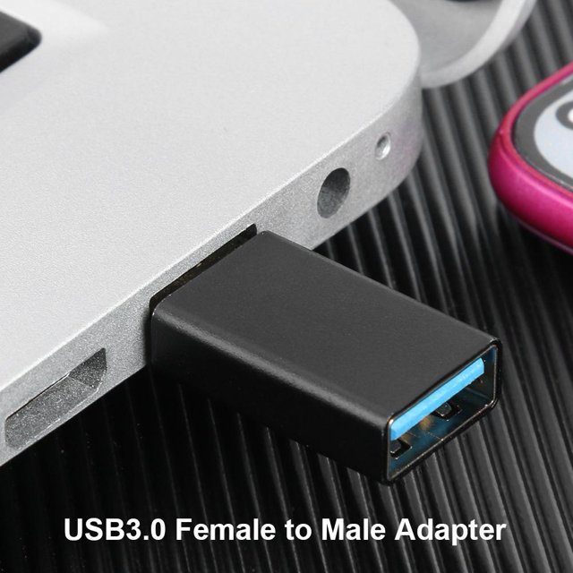 Convertidor USB 3.0 Adaptador extensor USB 3.0 F/M M/M F/F Conector USB A para PC Computadora Teléfono OTG JShteea Nuevo