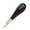 Middle, variant on ABPETE  Stitching Awl Diamond Shape Awl Ebony Blackwood Handle Leather Craft Sewing Awl Kits Handmade Sewing Tools DIY Stitcher Taper(Large)