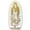 Gold, variant on Virgin Maria Guadalupe Virgen Maria Christening Baptism Embroidered Iron on Patch (Gold no words 2 7/8" x 1 3/8")