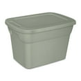 thumbnail image 1 of Sterilite 38 Liter Tote - Green, 1 of 3