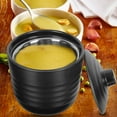 thumbnail image 6 of GOOHOCHY Black Kitchen Miso Soup Bowl - Noodle Bowl for Everyday Use, Practical and Stylish Tableware, 6 of 8