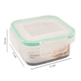 thumbnail image 3 of Contenedor Mainstays de Plástico Cuadrado Transparente 300 ml, 3 of 4