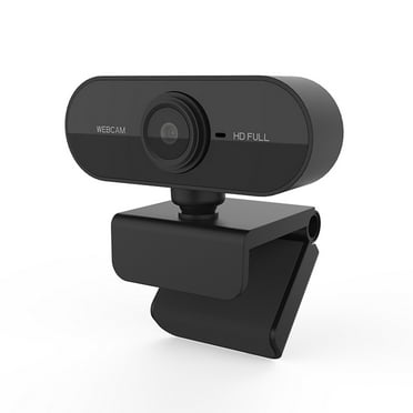 1080P Full HD Webcam with Microphone and Holder, Mini Camera for Computer or Laptop, Plug and Play USB Web Cam for Online Calling/Conferencing/Live