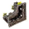 thumbnail image 3 of Resin Tree House Aquarium Landscape Decor Home Fish Tank Hiding Castle Cave Ornament Decor, 3 of 4