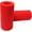 Red, variant on 2 Inch Thick Bar Grips Adapter, Rubber Handle Covers for Barbells, Dumbbells, Machine and Pull Up Bar, Thick Grip for Forearm Strength, Weightlifting and Fitness