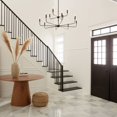 thumbnail image 5 of 52518BK Kichler Lighting Pallas - 12 Light Chandelier In Traditional Style-23 Inches Tall and 42.75 Inches Wide-Black Finish, 5 of 17