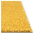 thumbnail image 7 of Well Woven Solid Color Yellow Soft Shag Area Rug, 7 of 7