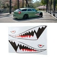 thumbnail image 4 of Mouth Teeth Decal, Practical PVC Car Side Door Sticker  For SUV, 4 of 8