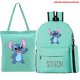thumbnail image 1 of Stitch Pattern Print Backpack Set Student Schoolbag Backpack + Pencil Case + Handbag Three-piece Set_s, 1 of 3