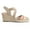 Spring Multi Raffia, variant on [Me Too Shoes Adult Women] Shiney Espadrille Wedge