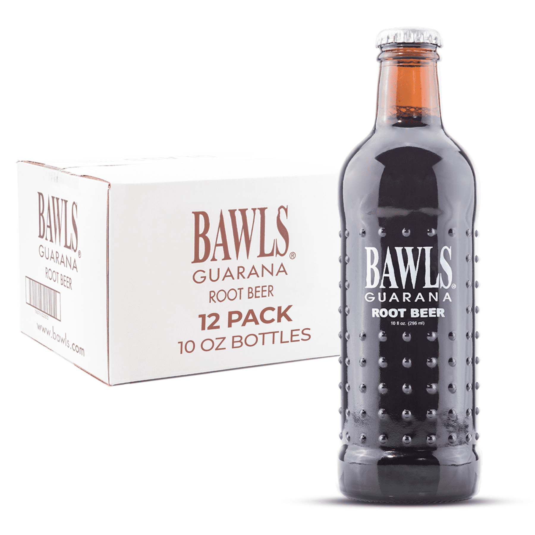 BAWLS Guarana Root Beer 10oz 12 pack
