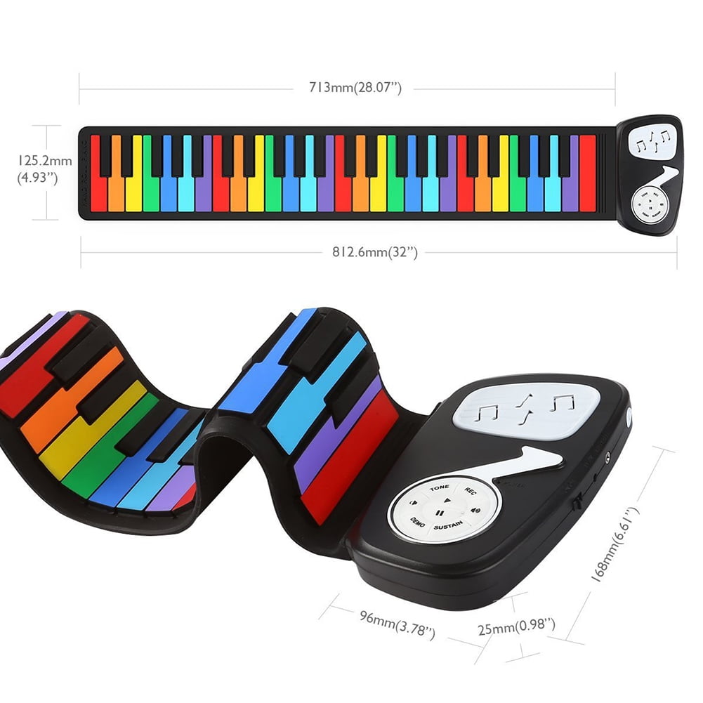 Funkey RP-37 Kids piano enroulable pour enfants - Instruments de musique Funkey RP-37 Kids piano enroulable pour enfants - Instruments de musique