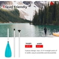 thumbnail image 5 of SUP Paddle - 3 count Adjustable Stand Up Paddle Board Paddles 55" - 70",Durable, Lightweight & Floating Paddleboard Oar,Teal,Gray, 5 of 6