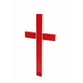 thumbnail image 1 of FixtureDisplays Panneau d'Église Éclairé en Métal et Acrylique Premium avec Croix LED, Parfait pour Intérieur et Extérieur 18101-RED, 1 of 5