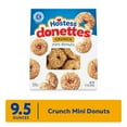 Hostess Donettes, Crunch Mini Donuts, 9.5 oz Bag-3pk, With Olive Green Bowl By ValueNest