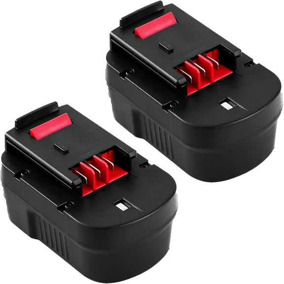 2 Packs 3.6Ah Mi-Mh HPB14 Replacement Battery Compatible with Black and Decker 14.4V Battery HPB14 Firestorm 499936-34 499936-35 FSB14 A14 BD1444L HPD14K-2 CP14KB HP146F2