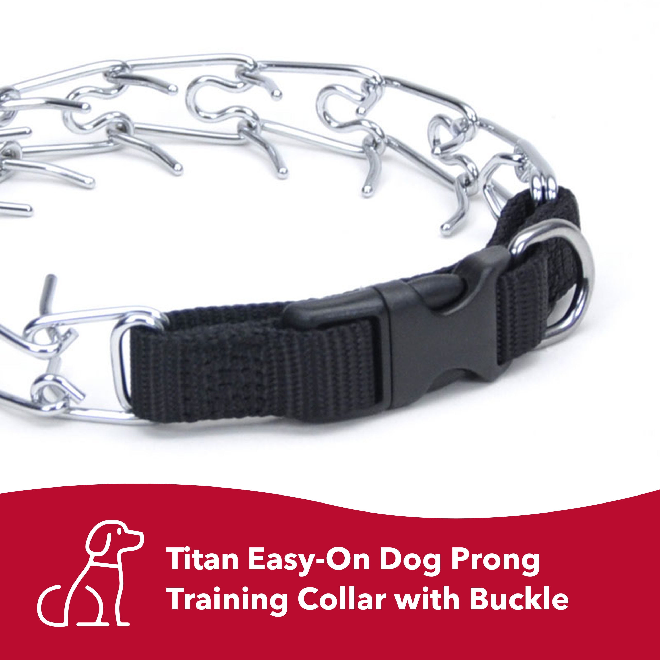 Titan easy on prong clearance collar