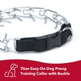 thumbnail image 2 of Coastal Pet Dog Prong Training Collar -Durable Metal -Side Release Buckle -Black, 2 of 7