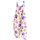 thumbnail image 3 of TaTaai Cotton Linen Like Fashion Easter Print Women Loose Wide Leg Jumpsuit Adjustable Straps Patch Pockets Full Length Casual Overalls Gift, 3 of 5