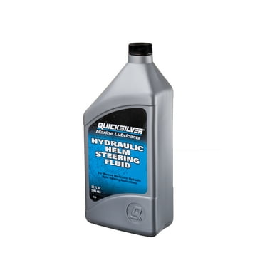 Quicksilver 858078Q01 Hydraulic Helm Steering Fluid, 32 Oz. Bottle