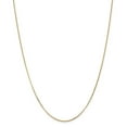 thumbnail image 1 of 14k Yellow Gold .9mm Curb Pendant Chain, 1 of 3