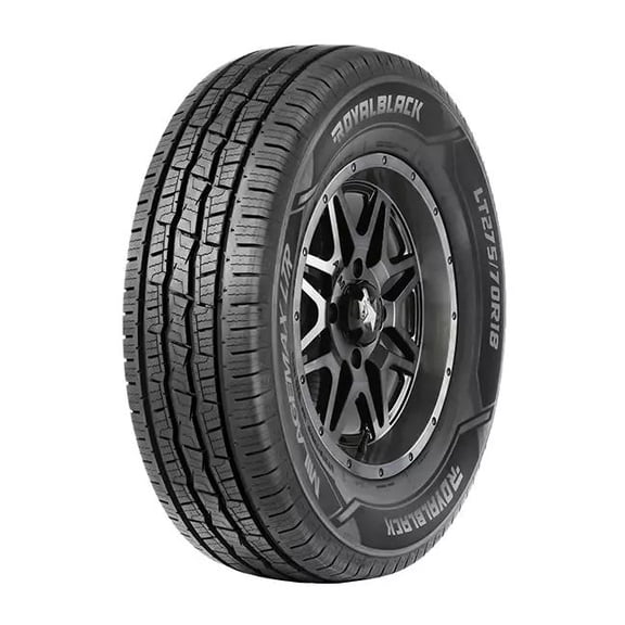 Royal Black Tyre Milage LTR LT245/75R17 E/10PLY Commercial Tire