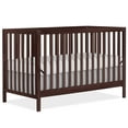 thumbnail image 4 of Dream On Me Synergy MOD 5-in-1 Convertible Crib, Converts from Baby Crib to Toddler Bed, Day Bed, Kids Bed and Full Size Bed, Three Adjustable Mattress Height Positions, Espresso, 4 of 9