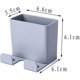 thumbnail image 3 of Soporte para teléfono móvil montado en la pared, caja organizadora de montaje en pared con gancho para teléfono móvil, caja de almacenamiento de control remoto Feliz Sencillez, 3 of 4