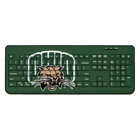 Ohio Bobcats Solid Design Wireless Keyboard