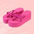 thumbnail image 6 of Raindrops House Sandals Slipper Rosy Pu Foam Lightweight Anti-slip for Women Indoor 1 Pair Size 40, 6 of 8