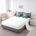 thumbnail image 3 of YST Ocean Sea Turtle Comforter Set, 7-Piece, Marine Animal Theme, Queen, 3 of 4