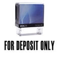 thumbnail image 1 of FOR DEPOSIT ONLY Self Inking Rubber Stamp Black Ink Office Stamp Colop Stamper, 1 of 1