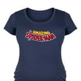 thumbnail image 3 of Marvel Spider-Man - Editorial Logo - Maternity Scoop Neck Graphic T-Shirt, 3 of 5