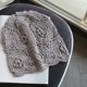 thumbnail image 3 of Vintage Flower Crochet Beanie Elegant Hollow Out Skull Hat Soft Thin Breathble Knit Hats Cloche Hat For Women, 3 of 5
