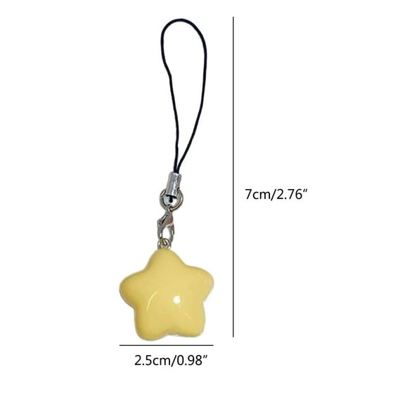ZXNWN Clearance Sales Star Phone Chacin Phone Charm Lanyard Strap Bag Hanging Pendant Decorations Ornament Fashion Jewelry Accessory