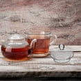 thumbnail image 2 of Clear Replacement Lid for Glass Tea Pot and Kettle Transparent Cover for Brewing Tea Accessories, 2 of 4